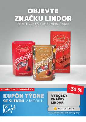akční leták Kaufland 30.7.2025-5.8.2025