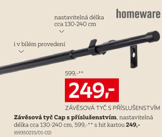 TYČ NA ZÁVĚSY