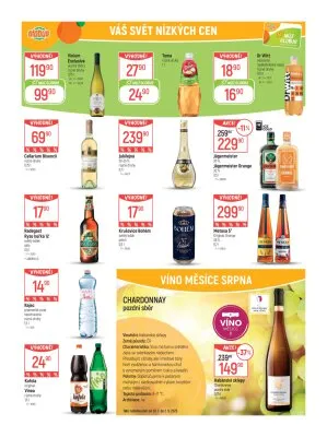akční leták Globus 30.7.2025-5.8.2025