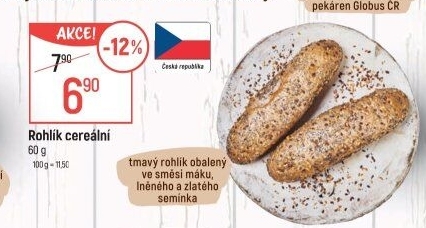 Cereální rohlík