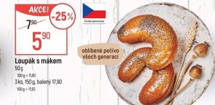 Loupák s mákem