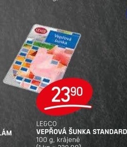 Šunka vepřová standard LE&amp
