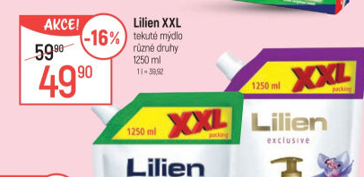 Tekuté mýdlo Lilien - náhradní náplň