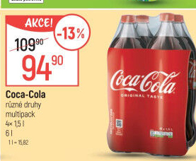 Limonáda Coca Cola