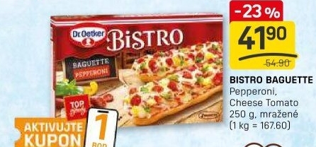 Bageta k rozpečení mražená Bistro Dr. Oetker