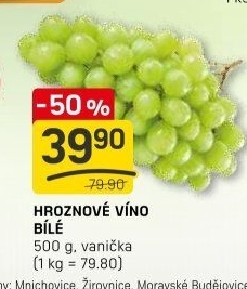 Hrozny bílé