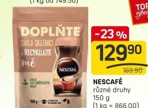 Instantní kávy Nescafé