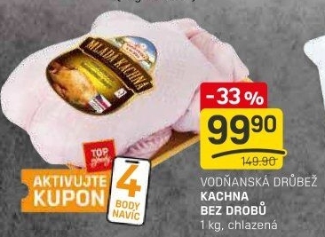 Kachna Vodňanská kachna