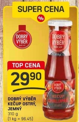 Kečup Dobrý Výběr