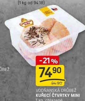 Kuřecí čtvrtky Vodňanské kuře