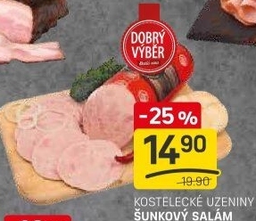 Salám šunkový Dobrý výběr