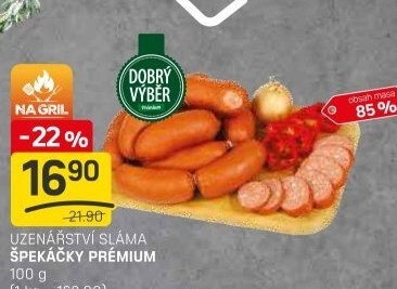 Špekáčky premium Dobrý Výběr