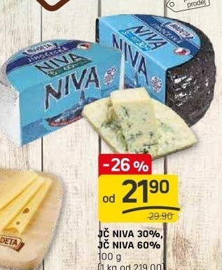Sýr Niva Jihočeská Madeta