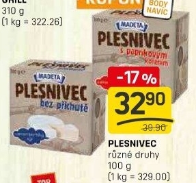 Sýr Plesnivec Madeta