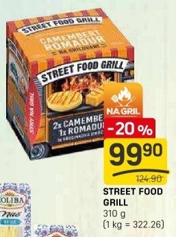 Sýry na gril Street Food Grill