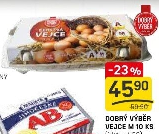Vejce M Dobrý Výběr