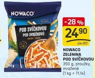 Zeleninová směs pod svíčkovou mražená Nowaco