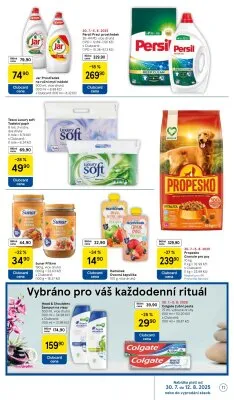 akční leták Tesco 30.7.2025-5.8.2025