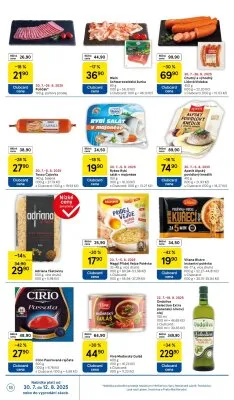 akční leták Tesco 30.7.2025-5.8.2025