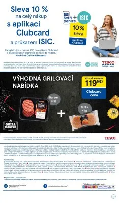 akční leták Tesco 30.7.2025-5.8.2025