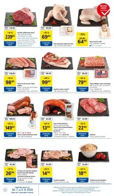 akční leták Tesco 30.7.2025-5.8.2025