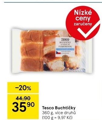 Buchtičky české Tesco
