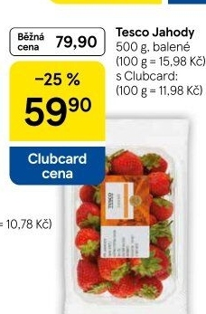 Jahody Tesco