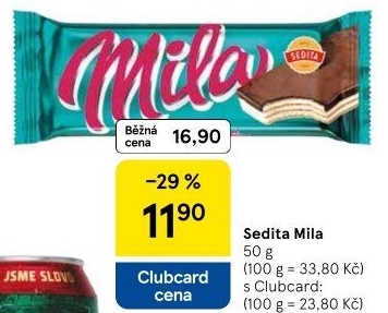 Oplatky Mila Sedita
