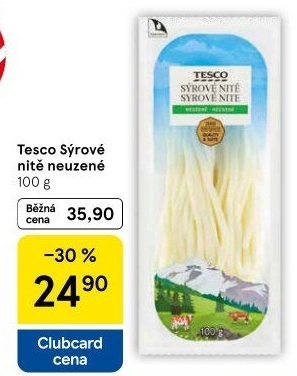 Sýrové nitě Tesco