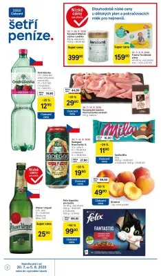 akční leták Tesco 30.7.2025-5.8.2025