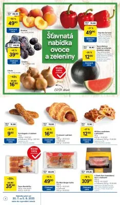 akční leták Tesco 30.7.2025-5.8.2025