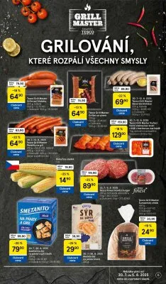 akční leták Tesco 30.7.2025-5.8.2025