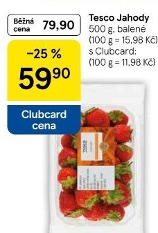 Jahody Tesco