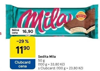 Oplatky Mila Sedita