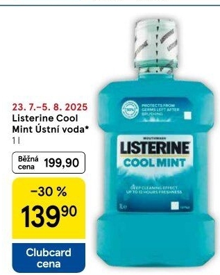 Ústní voda Listerine