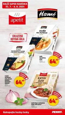 akční leták Penny Market 31.7.2025-6.8.2025