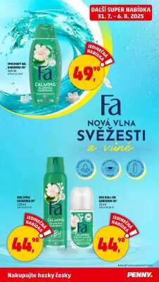 akční leták Penny Market 31.7.2025-6.8.2025