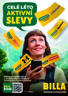 akční leták BILLA 30.7.2025-5.8.2025
