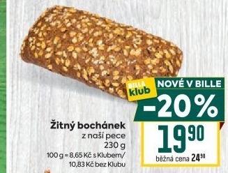 Bochánek žitný