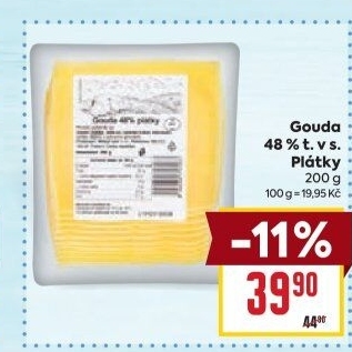 Sýr Gouda 48%