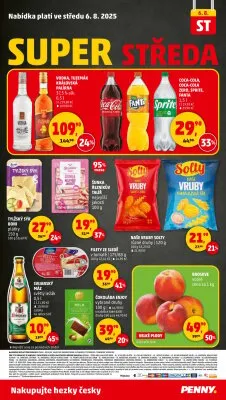 akční leták Penny Market 31.7.2025-6.8.2025