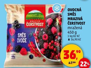 Směs ovoce mražená Mrazivá Čerstvost