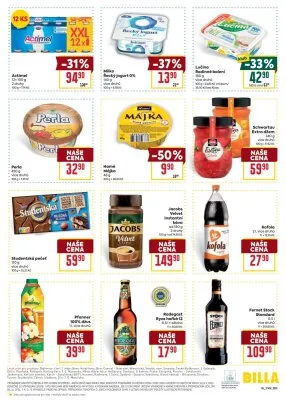 akční leták BILLA 30.7.2025-5.8.2025