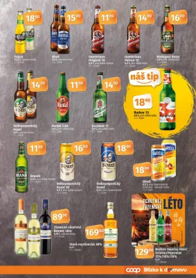akční leták COOP 30.7.2025-12.8.2025