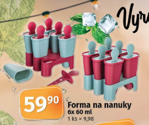 Formy na nanuky