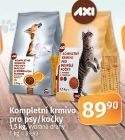 Granule pro psy Axi