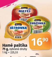Paštiky Hamé