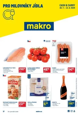 akční leták Makro 30.7.2025-12.8.2025