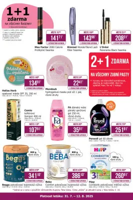 akční leták Teta drogerie 31.7.2025-12.8.2025