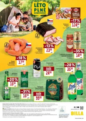 akční leták BILLA 30.7.2025-19.8.2025